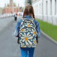 thumbnail image 6 of FORMRS Kids School Backpack Elementary Student Unisex Travel Bookbag with Reflective Stripes, Whimsy Daisy Pattern, 6 of 7
