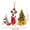 E, variant on VerPetridure Christmas Decoration Small Tag (4) Decoration Welcome Sign Decoration Wall Hanging Family Garden Small Hanging Tag