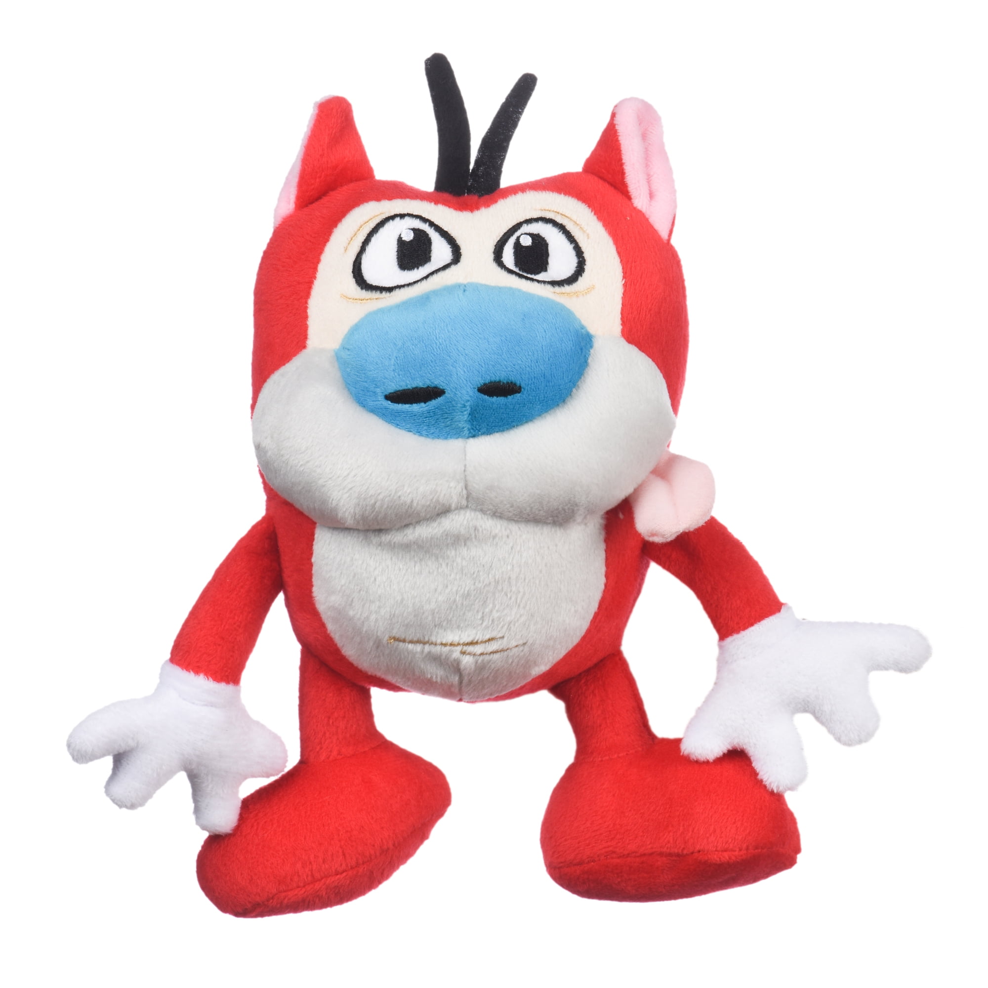 NickToons Ren & Stimpy... Nickelodeon 90's Stimpy high quality 8-Inch Bean Plush