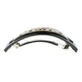 thumbnail image 2 of Pinza de cabellero Salvador acetato francés vintage Negro, 2 of 10