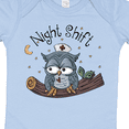 thumbnail image 4 of Inktastic Night Shift Nurse Owl Boys Baby Bodysuit, 4 of 5
