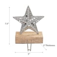 thumbnail image 2 of Christmas Star Stocking Hanger Silver Diamond, 2 of 3