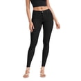 thumbnail image 1 of Hybrid & Company Jeans en Denim Extensible pour Femmes P37375SK Noir 11, 1 of 4