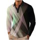 thumbnail image 2 of Ceisia Men's Casual Long Sleeve Gift Shirt With Printed Short Sleeve Collar Top, 2 of 3