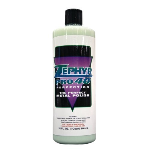 Zephyr PRO40016 16 oz. Pro-40 Metal Polish
