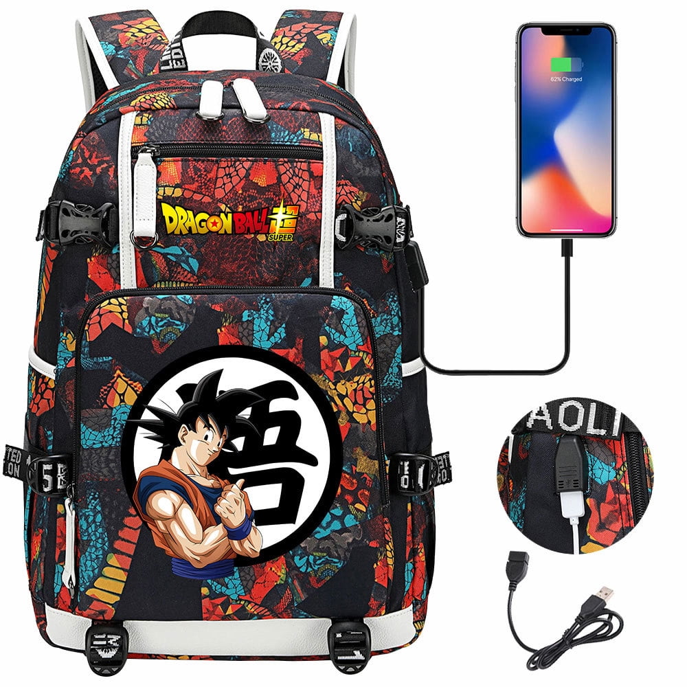 Bzdaisy Dragon Ball Goku Backpack - Perfect for School and Adventure!  Unisex for kids Teen