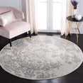 thumbnail image 1 of Pemberly Row Contemporary Polypropylene Ivory Area Rug - Round 4', 1 of 6