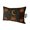 Black, Charcoal, Amber, Sepia, variant on Fall Pumpkins Outdoor Pillows for Chaise Lounge Chair Waterproof Lumbar Pillows with Insert&Adjustable Elastic Strap Beach Headrest Pillow Halloween Rustic Night Moon Cats Purple Pool Pillow 11"x16"
