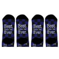 thumbnail image 3 of ThisWear Step Dad Socks Best Step Dad Ever Socks Stepfather Stepdaughter Socks 2-Pairs Novelty Crew Socks, 3 of 5