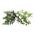 thumbnail image 2 of Arco de flores para boda, de artificial para fiesta, guirnalda floral artificial, hojas para mesa, recepción, cenador, silla, arco,, 2 of 8