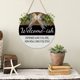 thumbnail image 1 of 3D Welcome Hanger Funny Welcome Sign Home Outdoor Decor 11.8Inch, Door Hanger Welcome Sign Home Decor Funny Words Door Hanger, 1 of 6