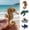 Seahorse, variant on Homellea Mini 3D Beaded Ocean Animal DIY Kit, DIY Bead Embroidery Kit, 3D Ocean Themed Beadwork Kit for Beginners & Craft Enthusiasts (Octopus A, 1PC)