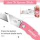 thumbnail image 4 of 1 Pack Box Cutter Folding Utility Knife, Lightweight Box Cutters Razor Knife And 10 Pieces SK5 Blades, Sharp Box Cutter Knife For Home, Office, Construction, Quick Change Box Opener, 4 of 5