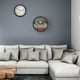 thumbnail image 3 of Wall Hanging Green Planter Scandinavian Macaron Green Living Room Hanging Wall Decorative Round Hydroponic Planter Fishbowl, 3 of 5
