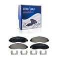 thumbnail image 6 of Detroit Axle - 4WD Front Wheel Bearing Hubs Brake Kit for 2003-2004 Dodge Dakota [4-Wheel ABS] Brake Rotors Ceramic Brakes Pads Wheel Bearing Hubs Assembly Replacement, 6 of 8