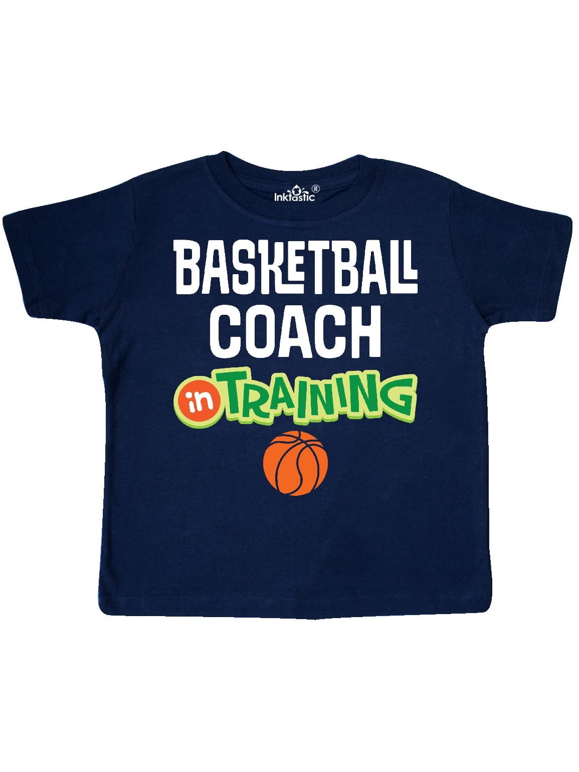 INKtastic Basketball Coach In Training Apparel Toddler TShirt