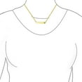 thumbnail image 3 of Bling Jewelry Womens Ayllu Heart Infinity Clover Sideways Bar Pendant Necklace, 3 of 6