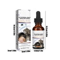 thumbnail image 3 of Cat Flea and Tick Prevention, Cat Flea and Tick, insect Repellent, 1 Fl Oz Bottle, Feline External Pest Control, Home Outdoor Use, Amber Dropper Bottle, 1 Pc, 3 of 8