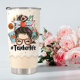 thumbnail image 5 of Teacher Appreciation Gifts - Best Teacher Gifts for Women - Thank You Gifts Back to School - Christmas Gifts for Teacher - Teacher Coffee Mug Stainless Steel Tumbler with Lid And Straws 20oz, 5 of 6