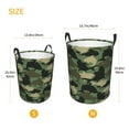 thumbnail image 5 of Daiia camouflage Shark Laundry Hamper With Handles Large Storage Basket/Toy Organizer/Dirty Clothes Collapsible Waterproof For College Dorms, Bedroom,Bathroom, 5 of 8