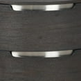 thumbnail image 3 of Osko Nightstand- 2 Storage Drawers- Nickel Trim, 3 of 6