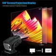 thumbnail image 4 of HY320 Mini Native 720P Android 11 Projector 200ANSI Wifi6,AU Plug, 4 of 5