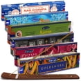 thumbnail image 1 of Satya Incense Sticks Variety Pack #2 And Incense Stick Holder Bundle With 6 Fusion Series Fragrances, 1 of 5