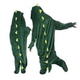 thumbnail image 2 of Fozruso Kids Animal Rompers Flannel Hooded Piece Cosplay Costume Soft Rompers For Boys Girls Party Party Fleece Jumpsuit for Kids, 2 of 7