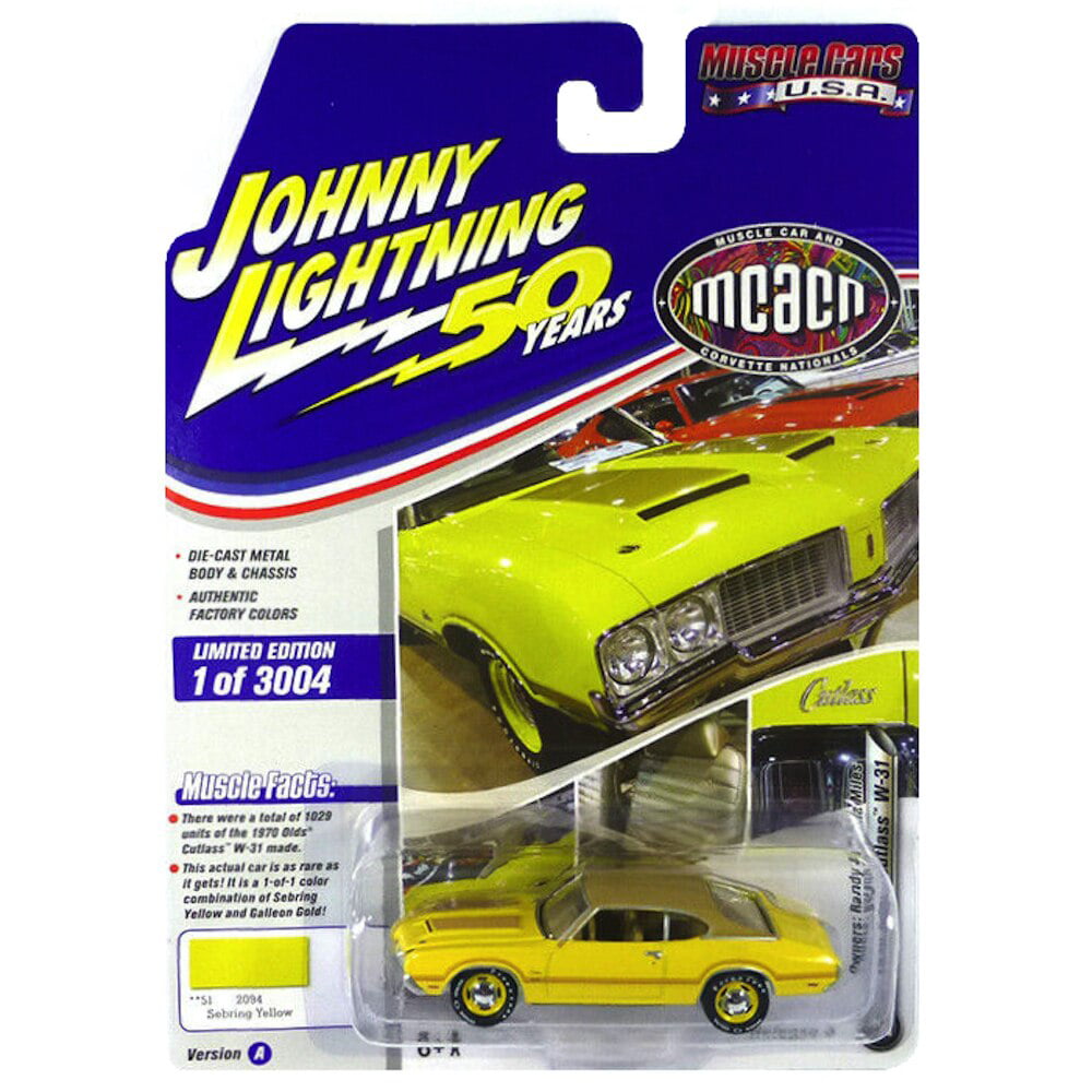 Johnny Lightning Jlmc021 Muscle Car Ver B 1970 Olds Cutlass W-31 for sale online