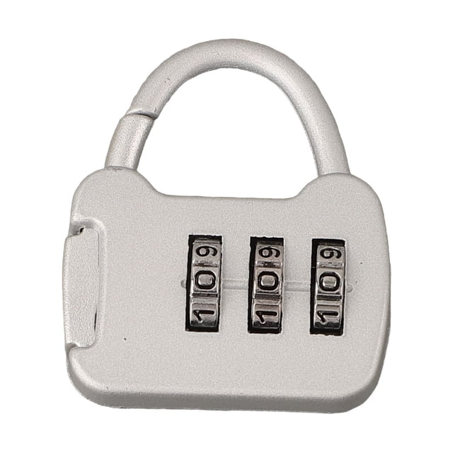 Lightweight Padlock Compact Cabinet Trolley Case Purple Red Zinc Alloy Blue Combination Lock Light Green Practical