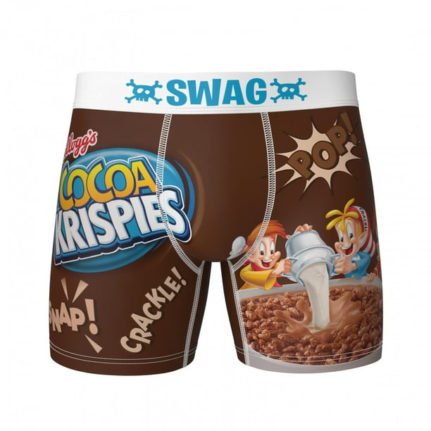Cereals Kelloggs Cocoa Rice Krispies Swag Boxer BriefsMedium (3234