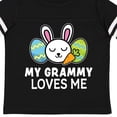 thumbnail image 4 of Inktastic My Grammy Loves Me with Bunny and Easter Eggs Boys or Girls Toddler T-Shirt, 4 of 5