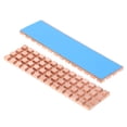 thumbnail image 3 of Qisuw Copper Cooling Heat Sink Thermal Pads Heat Dissipation Radiator Thickness for M.2 NGFF 2280 PCI-E NVME SSD Heatsink, 3 of 14