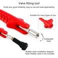 thumbnail image 4 of MOMOJIA Tire Valves Stem Puller Tube Metal Tire Repair Tool Valves Stem Cores Remover, 4 of 9