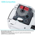 thumbnail image 2 of GREENCYCLE 3PK Compatible for DYMO D1 Label Tape 45017 12mm Black on Red for LabelManager 160 210D 260P 280 360D 420P 450Duo Wireless PnP Colorpop, 2 of 7