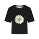 thumbnail image 3 of Camisetas Sobredimensionadas para Mujeres Gota Hombro Cuello Redondo Cultivo Top de Entrenamiento, Blusa de Verano Casual para Diario Y Fitness, 3 of 5