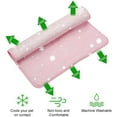 thumbnail image 3 of HAOSHICS Cooling Mat for Dogs Puppy Cats Ice Silk Pet Self Cooling Pad Blanket for Pet Beds/Kennels/Couches/Car Seats/Floors (xl:40"*27.6",blue), 3 of 6