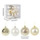 thumbnail image 3 of Decoraciones navideñas, adornos navideños, regalos de Navidad. Juego de 4 bolas navideñas colgantes de plástico de 12 cm (4,7 pulgadas)., 3 of 7