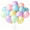 Pastel, variant on Pastel Macaron Balloons 100 Pcs 10 Inch Multicolor Party Balloons for Birthday Parties, Baby Showers & Weddings