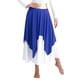 thumbnail image 3 of Falda elegante de mujer para danza lírica, ballet litúrgico, danza de alabanza, disfraz de actuación, cintura alta, dobladillo asimétrico, 3 of 5