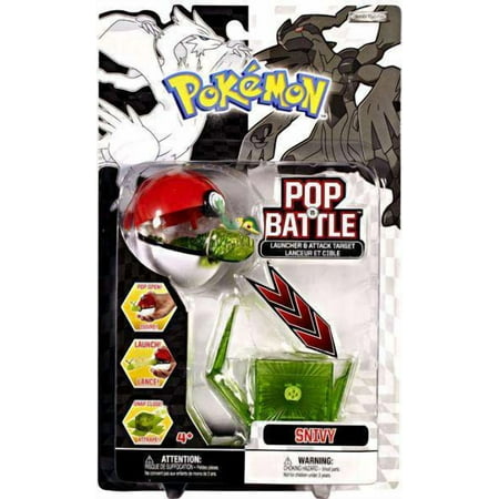 Pokémon Pop 'N Battle Snivy Launcher Toy