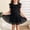 Black, variant on Amidoa Girls 2 Piece Outfits Summer Clothes Cute Short Sleeve and Casual Shorts Kids Clothing Sets Beige Size 5T