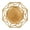 TYPE13, variant on Efavormart 6 Pack Gold Vintage Floral Acrylic Charger Plates With Carved Borders, Round Dinner Charger Event Tabletop Decor - 13"