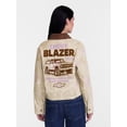 thumbnail image 3 of Chevy Blazer Women's Cotton Camo Jacket with Long Sleeves, Sizes XXS-4X, 3 of 6