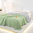 thumbnail image 1 of DPTALR Cool Feeling Silk Fiber Summer Comforter Summer Cooler Gift Comforter Conditioner Comforter Solid Color, 1 of 6