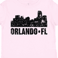 thumbnail image 4 of Inktastic Orlando Skyline with Grunge Boys or Girls Toddler T-Shirt, 4 of 5