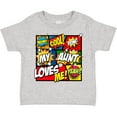 thumbnail image 3 of Inktastic My Aunt Love Me Boys or Girls Toddler T-Shirt, 3 of 5