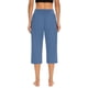 thumbnail image 3 of WILLBEST Pantalones Casuales para Mujer: elegantes Pantalones Cortos de Verano con Bolsillos para Mayor Comodidad y Versatilidad En el Día a Día. Chica, 3 of 5