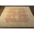 thumbnail image 3 of Hauteloom Seney Boho Hand Knotted Wool Natural Fiber Soft Area Rug - Traditional Floral Carpet for Living Room, Bedroom, Dining Room - Cream Peach - 2' x 3', 3 of 8
