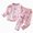 A12-Light Pink, variant on Girls Boys Pajamas 2 Piece Set Kids Long Sleeve Tops Pants Casual Sleepwear Fall Winter Clothes 6-12 Months 12-24 Months 2T 3T 4T 5T 6T 7T Children Light Pink,1-2 Years
